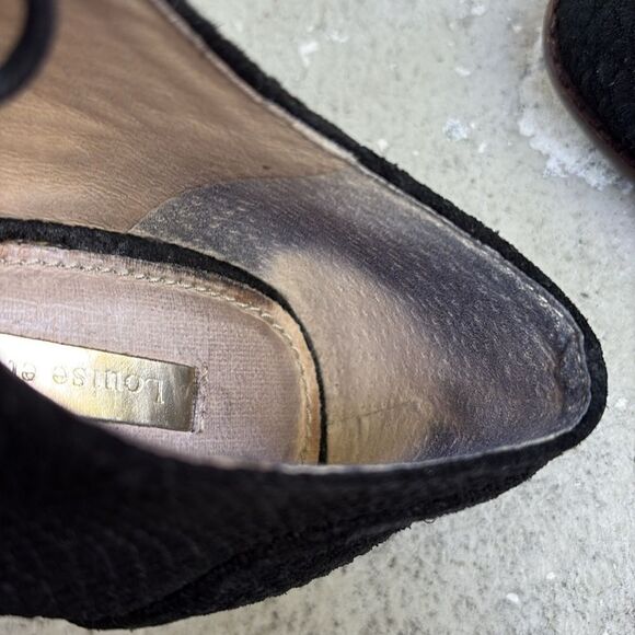 Louise et Cie Finch black leather lace shoes - Picture 11 of 11